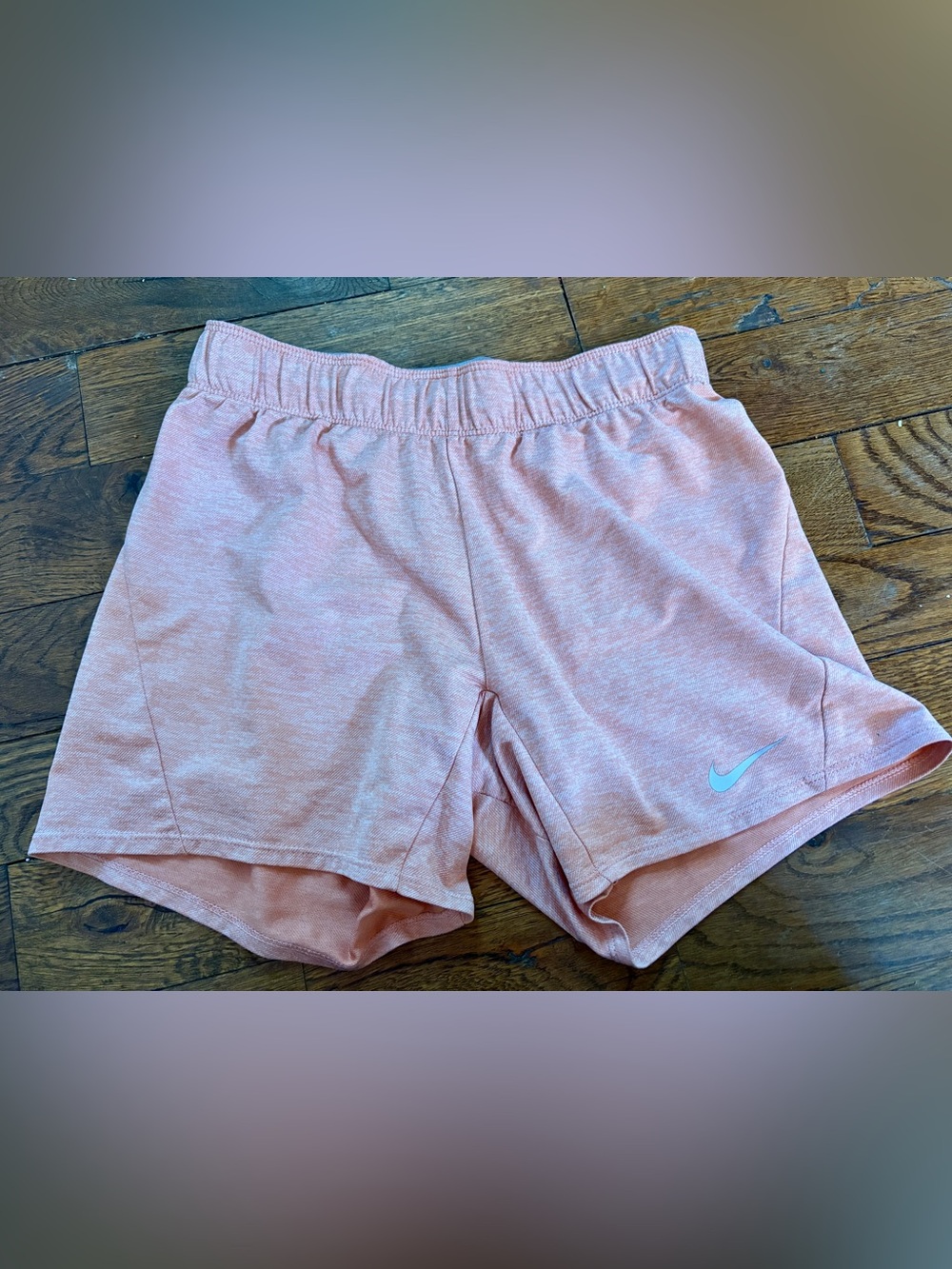 Nike Women’s Heather Coral Athletic Shorts XS